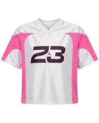 Nike - Mesh-Panelled V-Neck T-Shirt - Lyst