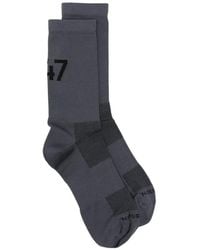 Represent - Logo-Intarsia Mesh-Panel Socks - Lyst