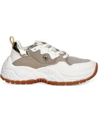 ARMANI EXCHANGE - Panelled Chunky-Sole Sneakers - Lyst