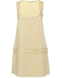 Alexis - June Button Mini Dress - Lyst