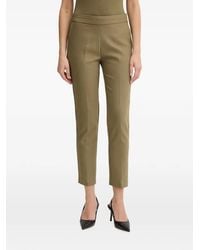 Morgan - Pressed-Crease Cropped Trousers - Lyst