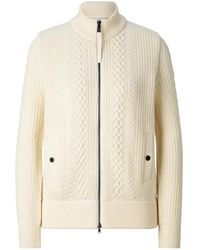 Bogner - Zamila Cable-Knit Quilted Jacket - Lyst