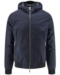 Moorer - Zip-Up Hooded Jacket - Lyst