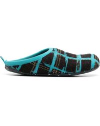 Camper - Wabi Checked Slippers - Lyst