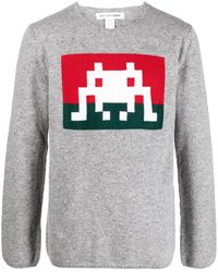 Comme des Garçons - Pull À Imprimé Graphique - Lyst
