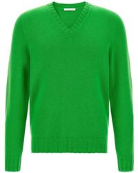 Oliver Lattughi - V-Neck Cashmere Sweater - Lyst