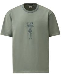 C.P. Company - Logo Graphic T-Shirt - Lyst