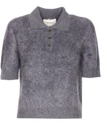 Lisa Yang - Carolyn Buttoned Polo-Neck Cashmere Sweater - Lyst