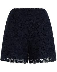 RED Valentino - Floral Shorts - Lyst