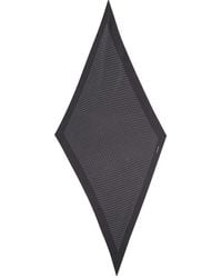Lardini - Polka Dot-Print Diamond Scarf - Lyst