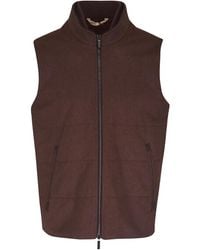 Maurizio Baldassari - Bodywarmer Met Rits - Lyst
