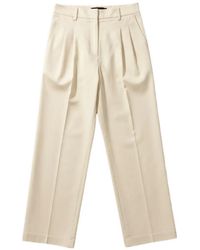 Cellar Door - Pleated-Detail Straight-Leg Trousers - Lyst