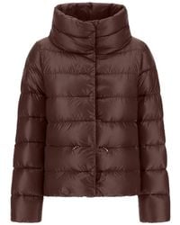 Herno - Quilted High-Neck Puffer Jacket - Lyst