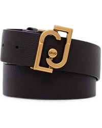 Liu Jo - Belt With Monogram Logo - Lyst