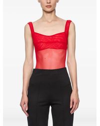 Atu Body Couture - Mesh Bodysuit - Lyst