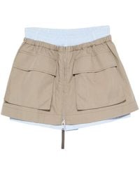Moschino - Shorts Mit Logo-Patch - Lyst