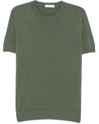 Manuel Ritz - Fine-Knit Cotton T-Shirt - Lyst