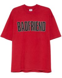 Badfriend - Logo-Print Crew-Neck T-Shirt - Lyst