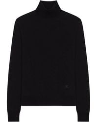 Courreges - Asymmetric Turtleneck Sweater - Lyst