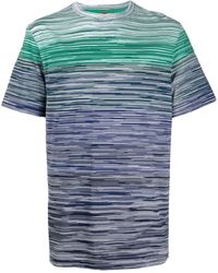 Missoni - Gradient-effect Striped Cotton T-shirt - Lyst