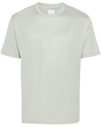 Eleventy - Katoenen T-shirt Met Ronde Hals - Lyst