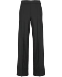 D.exterior - Pressed-Crease Wide-Leg Trousers - Lyst