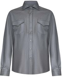 Franzese Collection - パッチポケット シャツ - Lyst