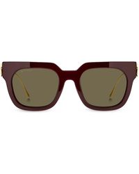 Etro - Gafas de sol Bold con montura cuadrada - Lyst