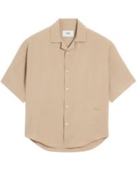 Ami Paris - Camp Short Sleeved Shirt - Lyst