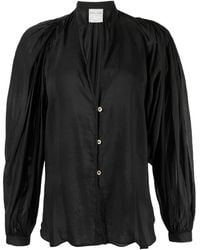 forte_forte - Cotton Silk Voile Shirt - Lyst