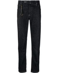Incotex - Vaqueros skinny con cierre de botón - Lyst