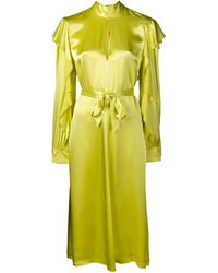 Golden Goose Deluxe Brand Jurk Met Col - Geel