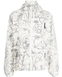McQ - Painterly-Print Lightweight Jacket - Lyst