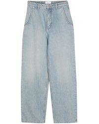 Bally - Logo-Patch Straight Jeans - Lyst