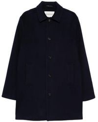 Bompard - Double-Sided Single-Breasted Coat - Lyst