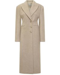 ANDAMANE - Hourglass Buttoned Coat - Lyst