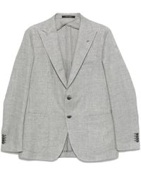 Tagliatore - Patterned Blazer - Lyst