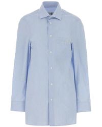 MM6 by Maison Margiela - Long-Sleeve Shirt - Lyst