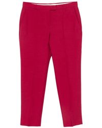 McQueen - Pantalon De Costume À Plis Marqués - Lyst