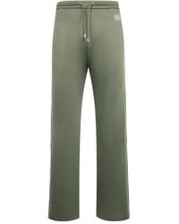 Loewe - Contrast-Panel Straight-Leg Woven Jogging Bottoms - Lyst
