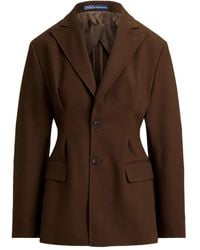 Polo Ralph Lauren - Single-Breasted Cotton-Wool Twill Blazer - Lyst