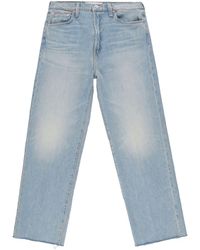 Mother - The Rambler High-rise Straight-leg Jeans - Lyst