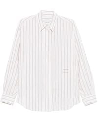 Calvin Klein - Amari Vertical-Stripe Shirt - Lyst