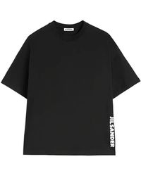Jil Sander - Cotton Crew-Neck T-Shirt - Lyst