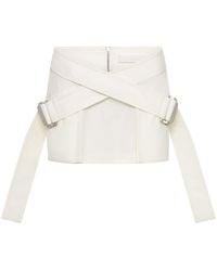 Dion Lee - Belted Pocket Miniskirt - Lyst