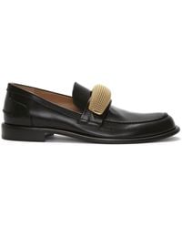 JW Anderson - Buckle-detail Leather Loafers - Lyst