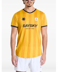 Saysky - T-Shirt Stripe Combat - Lyst