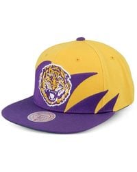 Mitchell & Ness - Sharktooth Logo Snapback Cap - Lyst