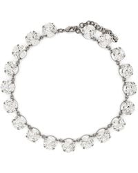 Moschino - Crystal-embellished Necklace - Lyst