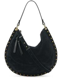 Isabel Marant - Oskan Soft L Suede Bag - Lyst